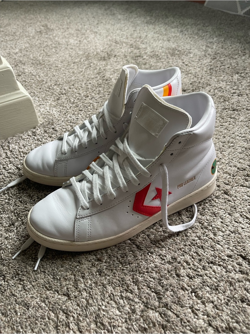 Converse pro leather high Roswell Rayguns white size M8/W9.5